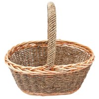 Корзина плетеная MAXITERRA 10л 43х35х38см ива