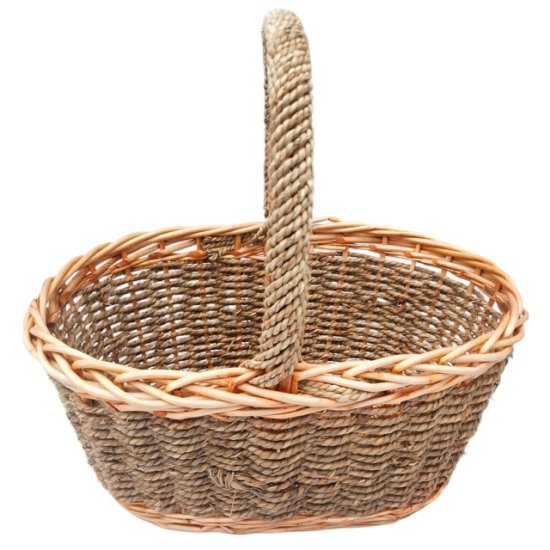 Корзина плетеная MAXITERRA 10л 43х35х38см ива