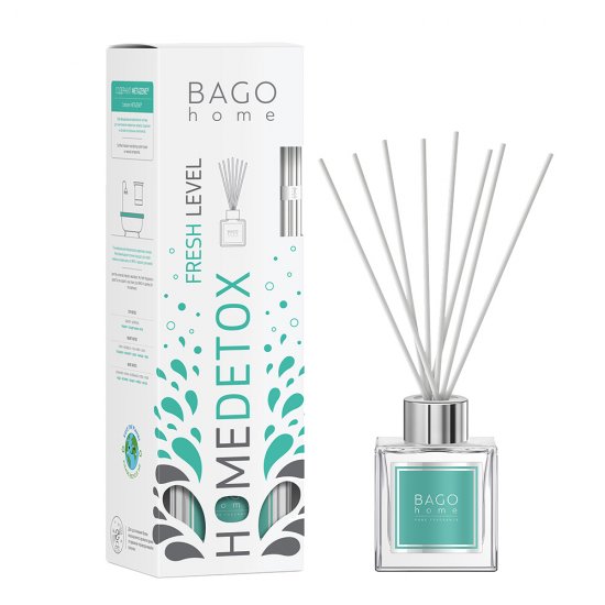 Аромадиффузор с палочками Bago home Свежий детокс 100 мл