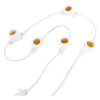 Светильник ландшафтный белт-лайт 40 NAVIGATOR 10м Е27 белый