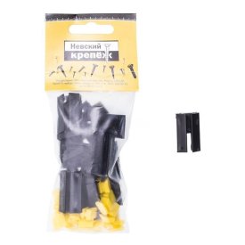 Крепления для маяков под штукатурку 25шт с саморезами и дюбелем
