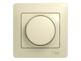 Диммер поворотный SCHNEIDER ELECTRIC Glossa 300Вт бежевый