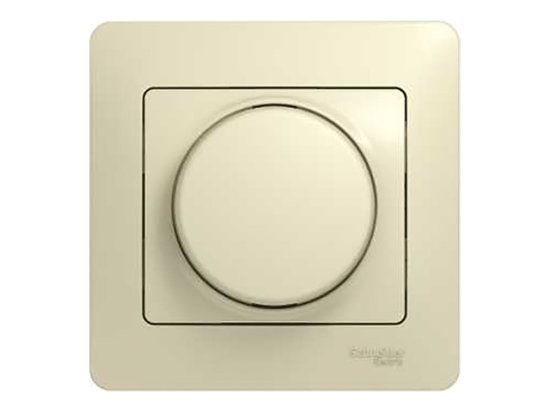 Диммер поворотный SCHNEIDER ELECTRIC Glossa 300Вт бежевый