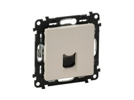 Розетка компьютерная 1 пост LEGRAND Valena Life RJ45 категория 5е UTP слоновая кость