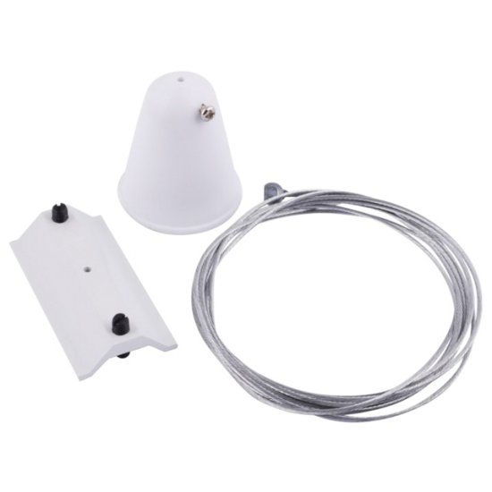 Аксессуар для трековой системы Track Accessories металл крашеный пластик белый
