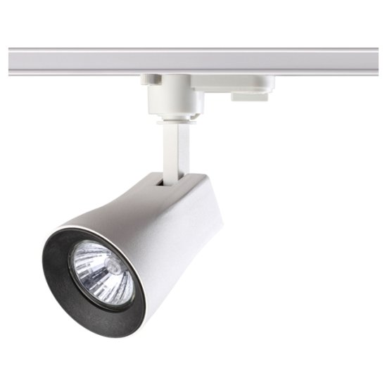Светильник трековый NOVOTECH Pipe 1х50Вт GU10 алюминий белый