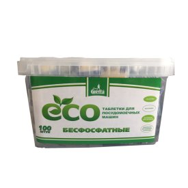 Таблетки для ПММ FRAU GRETTA Eco бесфосфатные 100шт