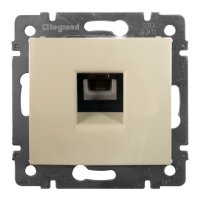 Розетка 1 пост телефонная RJ11 LEGRAND Valena слоновая кость
