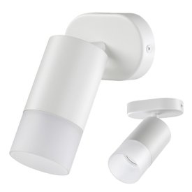 Спот NOVOTECH Flax GU10 1х40Вт металл белый