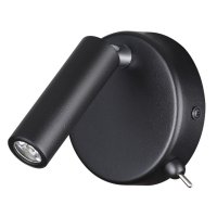 Бра светодиодное LUMION Chase LED 3Вт 3000К 330Lm черный
