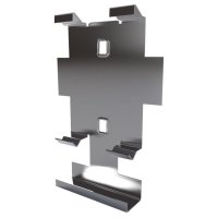 Клипса крепёжная для плинтуса СОЛИД UHD Polymer тип С cталь 30шт