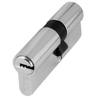 Цилиндр ключевой Punto Lock z400 70мм 45х45 хром