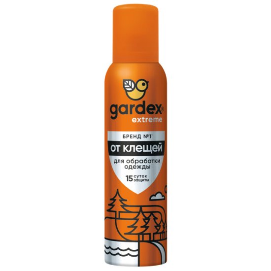 Аэрозоль GARDEX Extreme от клещей 150мл