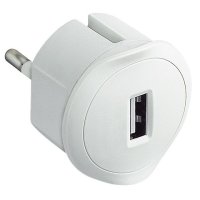 Устройство зарядное USB LEGRAND 050680 1,5А белый
