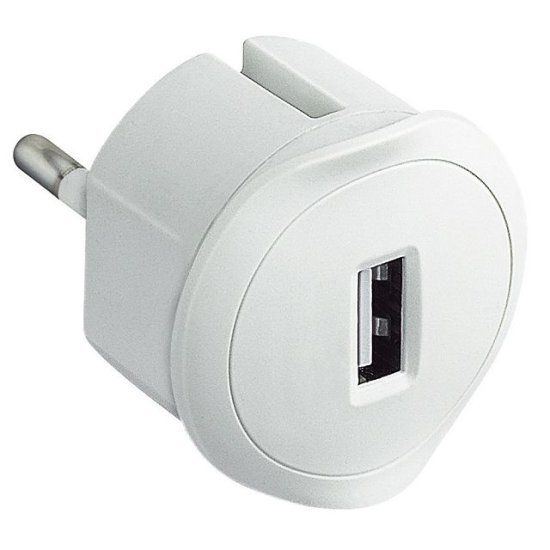 Устройство зарядное USB LEGRAND 050680 1,5А белый