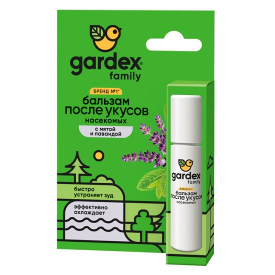 Бальзам GARDEX Family после укусов насекомых 34гр