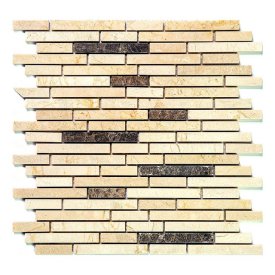 Мозаика Natural KB-P30 30,5х30,5х1 см бежево-коричневая