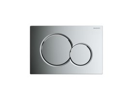 Клавиша смывная GEBERIT Sigma01 хром