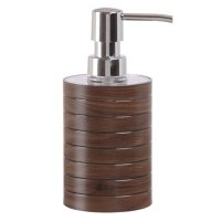 Дозатор для жидкого мыла VANSTORE Wood пластик коричневый