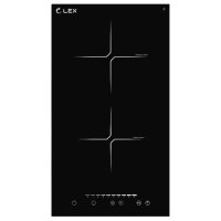 Поверхность индукционная LEX EVI320-2BL 2 конфорки черный
