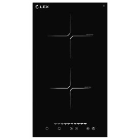Поверхность индукционная LEX EVI320-2BL 2 конфорки черный