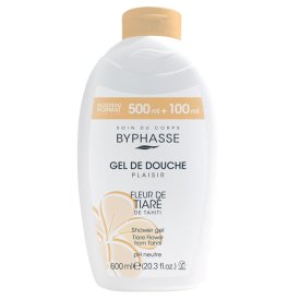 Гель для душа BYPHASSE Tiare Flower 600мл