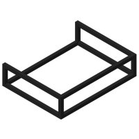 Консоль под раковину SANFLOR Тайлер 60см под раковину