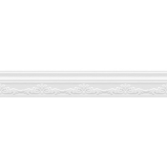 Плинтус потолочный FORMAT 50х50х2000мм белый, арт. 207079-WH-0050