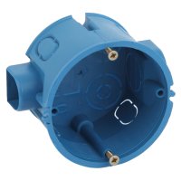 Коробка монтажная ЭРА КУТС 68х45мм для твердых стен  IP20 синяя