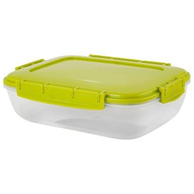 Контейнер для продуктов SUGAR&SPICE 1,8л 24х17,5х7см прямоугольный пластик зеленый