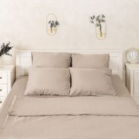 Комплект постельного белья Inhouse, 1,5 сп, жемчужный