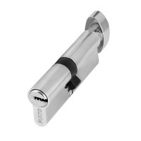 Цилиндр ключевой Punto Lock z402 60мм 30х30 хром вертушка