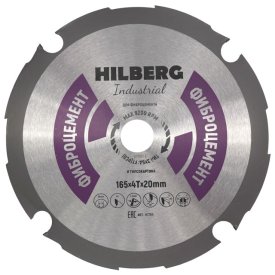 Диск пильный HILBERG по фиброцементу 165х20мм