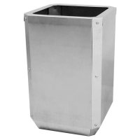 Урна FIREWOOD Simple Z 30х30х47см сталь оцинкованный
