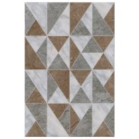 Декор настенный 20х30 Каприччо серый