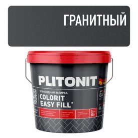 Затирка для швов PLITONIT Colorit EasyFill эпокс. 1-10мм 2кг гранитная
