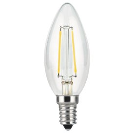 Лампа GAUSS Filament Свеча 11Вт Е14 LED 810Лм 2700К свеча