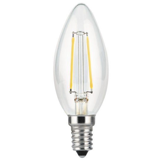 Лампа GAUSS Filament Свеча 11Вт Е14 LED 810Лм 2700К свеча