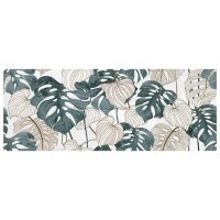 Декор настенный 23х60 Delta, бирюзовый