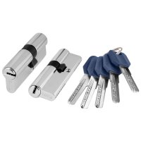 Цилиндр ключевой Punto Lock z400 100мм 50х50 хром