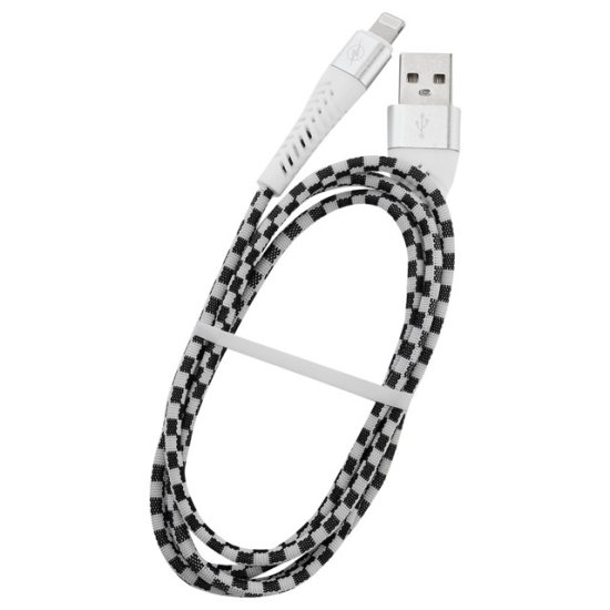 Кабель USB 2.0-Lightning 8-pin SMARTBUY CHESS iK-512CSS gray серый