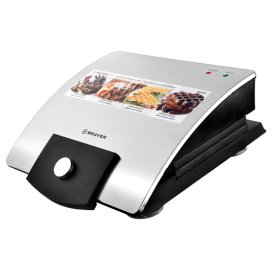 Вафельница BRAYER BR2300 750Вт серебристый