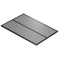 Полка мелкосетчатая LARVIJ 590x420x15мм черный сталь