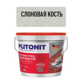 Затирка для швов PLITONIT Colorit EasyFill эпокс. 1-10мм 2кг слоновая кость