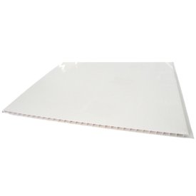 Панель ПВХ Белый глянцевый 2700х250х8мм офсет