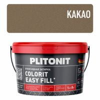 Затирка для швов PLITONIT Colorit EasyFill 1-10мм 1кг какао