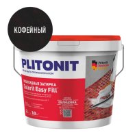 Затирка для швов PLITONIT Colorit EasyFill эпокс. 1-10мм 2кг кофейная