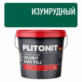 Затирка для швов PLITONIT Colorit EasyFill эпокс. 1-10мм 2кг изумрудная
