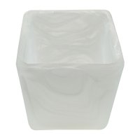 Плафон стекло Jupiter Lighting  Куб 80 Е14 белый