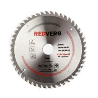Диск пильный по дереву REDVERG  210х30/20/16 мм 48 зубьев